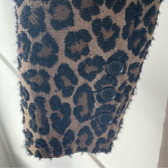 Smythe Leopard Print Anytime Blazer - 4 - Picture 11 of 13